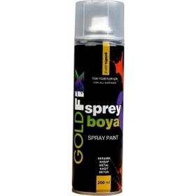 Goldfix Sarı 200 ml Sprey Boya