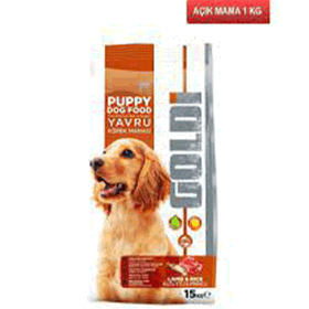 Goldi Kuzu Etli 1 kg Açık Yavru Köpek Maması