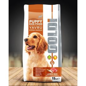 Goldi Puppy Kuzu Etli Prinçli Yavru 15 kg Köpek Maması