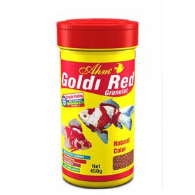 Goldi Red Granualt 250 ml Balık Yemi