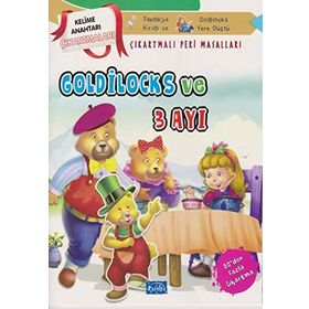 Goldilocks ve 3 Ayı Çıkartmalı Peri Masalları-Parıltı Yayınları