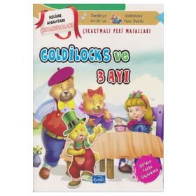Goldilocks ve 3 Ayı Çıkartmalı Peri Masalları-Parıltı Yayınları