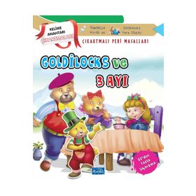 Goldilocks ve Üç Ayı Çıkartmalı Peri Masalları Kolektif