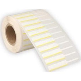 Goldist 10x76 mm Beyaz Sarı Çizgili Etiket