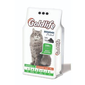 Goldlife 20 lt Active Carbon İnce Kedi Kumu