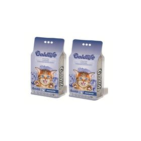 Goldlife 2x10 lt Premium Kokusuz Bentonit Kedi Kumu