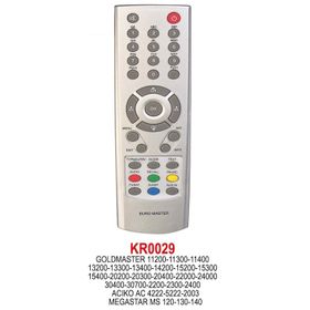 Goldmaster 11000-11200-11400 Uydu Alıcı Kumandası
