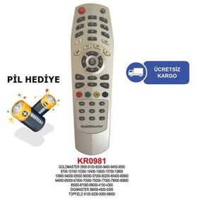 Goldmaster 80800 Uydu Kumanda