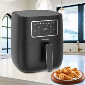 Goldmaster Blackfry 1700W Dijital Dokunmatik 8 Ön Programlı 5.7 lt Yağsız Kızartma Sıcak Hava Fritöz