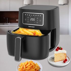 Goldmaster Blackfry 1700W Dijital Dokunmatik 8 Ön Programlı 5.7 lt Yağsız Kızartma Sıcak Hava Fritöz