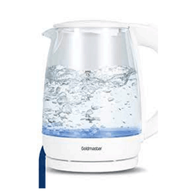 Goldmaster Blue Beyaz 2200 Watt 1.7 L Işıklı Cam Kettle Su Isıtıcı