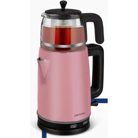 Goldmaster BY-5315 Dem Pembe Cam Demlikli Çay Makinesi