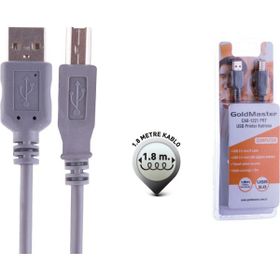 Goldmaster CAB-1221 Usb Printer Kablosu