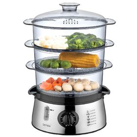 Goldmaster Dietist 800 Watt 8,4L Kapasite 60 Dakika Zamanlayıcı Bpa Free Buharlı Pişirici