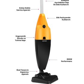 Goldmaster Doğa GM-7510 2in1 Dikey Elektrikli Süpürge