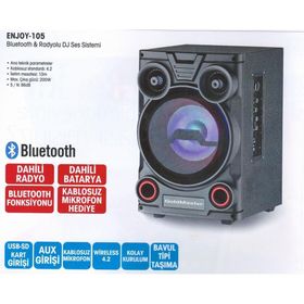 Goldmaster ENJOY-105 Bluetooth MP3 FM Müzik Sistemi