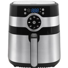 Goldmaster Fitcook 8 lt Inox Geniş Hazneli XXL Dokunmatik Yeniden Isıtma Fonksiyonlu Airfryer Sıcak Hava Fritözü