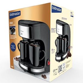 Goldmaster GM-7332 Zinde Altın Telve Filtre Kahve Makinesi