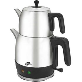 Goldmaster GM 7340 Demlika XL Inox Çelik Çay Makinesi