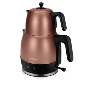 Goldmaster GM-7340G Demlika XL Gold Çay Makinesi