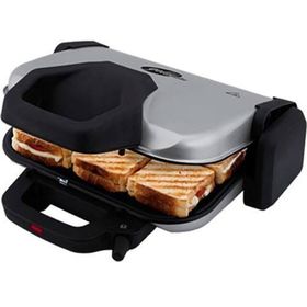 Goldmaster GM-7432G 1800 W 6 Adet Pişirme Kapasiteli Teflon Çıkarılabilir Plakalı Izgara ve Tost Makinesi