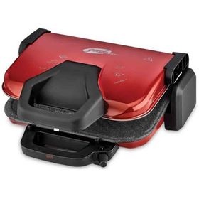Goldmaster GM-7432R 1800 W 6 Adet Pişirme Kapasiteli Teflon Çıkarılabilir Plakalı Izgara ve Tost Makinesi