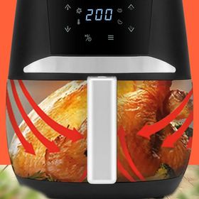 Goldmaster GM-7467 4 lt Profry Dijital Dokunmatik 8 Ön Programlı Airfryer