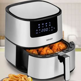 GoldMaster GM-7483 Gümüş 6.4 lt Dokunmatik Yağsız Airfryer