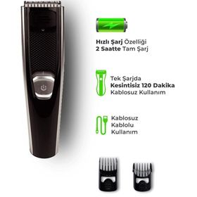Goldmaster GM-8100 Saç Sakal Kesme Makinesi