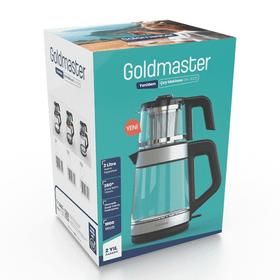 Goldmaster GM-8325 Yenidem Cam Çay Makinesi