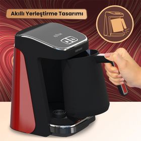 Goldmaster GM-8380K Kıvam Kırmızı Türk Kahvesi Makinesi