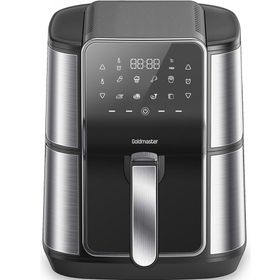 Goldmaster GM-8405 Gloria 7 lt Inox Geniş Hazneli XXL Dokunmatik 8 Ön Ayarlı Airfryer