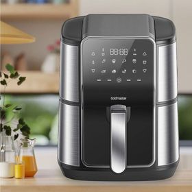 Goldmaster GM-8405 Gloria 7 lt Inox Geniş Hazneli XXL Dokunmatik 8 Ön Ayarlı Airfryer