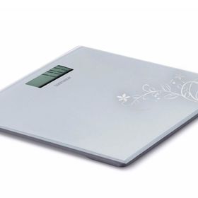 Goldmaster GM7175W Gri Çiçekli Elektronik Baskül