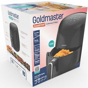 Goldmaster GM7494 6.4 lt Foodchef 2000W Siyah Fritöz