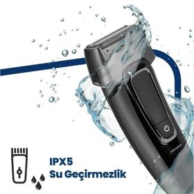 Goldmaster GM9119 Real Islak Kuru Paslanmaz Çelik Hızlı Sakal ve Favori Şekillendirici Sıfır Tıraş Makinesi