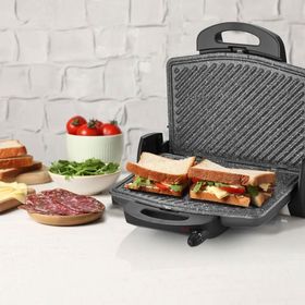 Goldmaster Gurmex Antrasit 1750 W Tost ve Izgara Makinesi