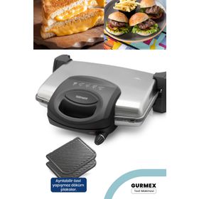 Goldmaster Gurmex GM-7449 Inox Tost Makinesi