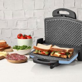 Goldmaster Gurmex Mavi Tost ve Izgara Makinesi