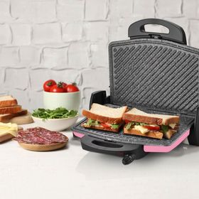 Goldmaster Gurmex Sedef Pembe Tost ve Izgara Makinesi