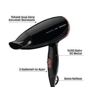 Goldmaster IN-6118 Riva 1600W Saç Kurutma Makinesi