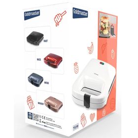 Goldmaster IN-6402 Mino Mini Siyah Tost Makinesi