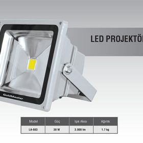 Goldmaster LA 603-30 W Led Projektör