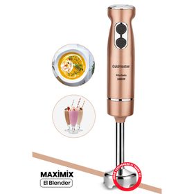 Goldmaster Maximix Akşam Güneşi Gold 1000 Watt 4 Bıçaklı Paslanmaz Çelik Turbo Hız Ayarlı El Blender