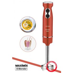 Goldmaster Maximix Vişne Kırmızı 1000 Watt 4 Bıçaklı Paslanmaz Çelik Turbo Hız Ayarlı El Blender