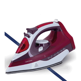 Goldmaster Maxipress Kırmızı 2200 Watt Seramik Tabanlı 160 Gr Şok Buharlı Ütü
