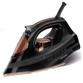 Goldmaster Maxipress Siyah 2200 Watt Seramik Tabanlı 160 Gr Şok Buharlı Ütü