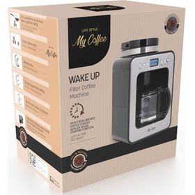 Goldmaster MC-106 My Coffee Wake Up Siyah-Gümüş Filtre Kahve Makinesi