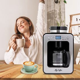 Goldmaster MC-106 My Coffee Wake Up Siyah-Gümüş Filtre Kahve Makinesi