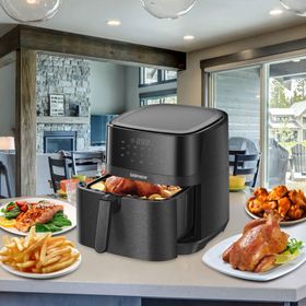 Goldmaster Palmi Sıcak Tutma Özellikli 7 lt Geniş XXL Dokunmatik 10 Ön Ayarlı Airfryer